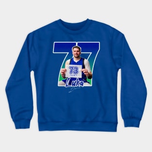 Luka doncic 73 points Crewneck Sweatshirt